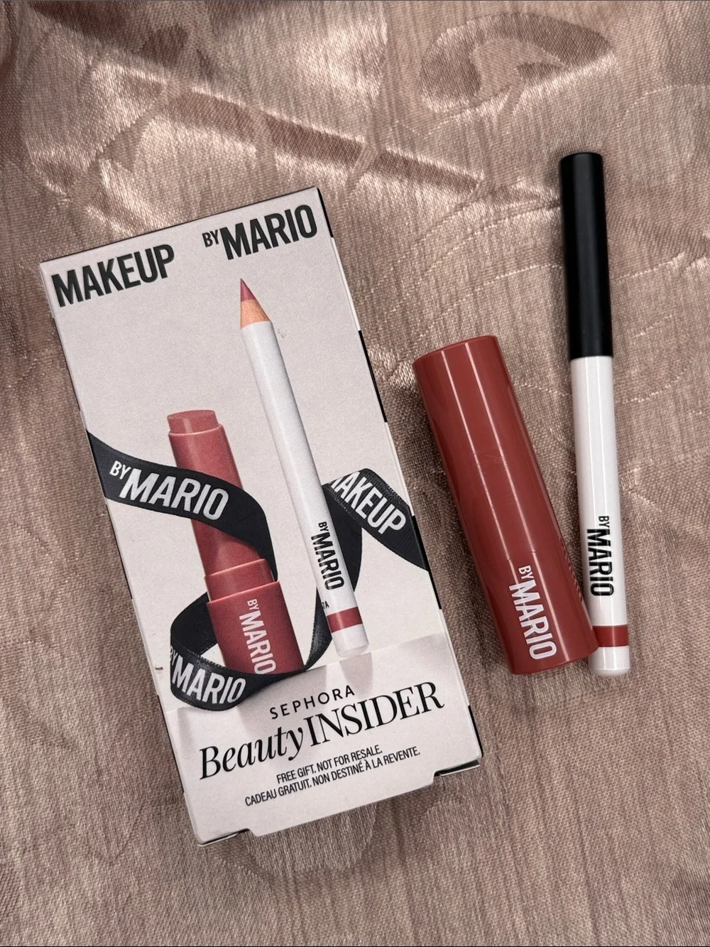 Makeup By Mario Lip Serum & Liner Set - Rosewood Glow & Rich Mauve